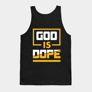 GOD IS DOP , Christian Jesus Faith Believer Tank Top